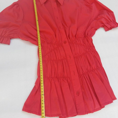 Women's Vintage Red Shirt like new with dark lower part