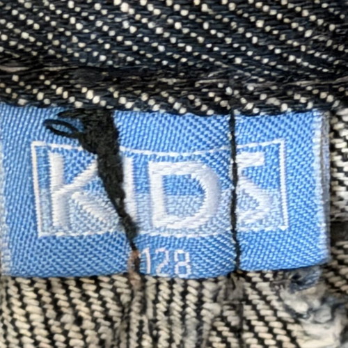 Kids' denim pants set, like new, for 9-10 years old
