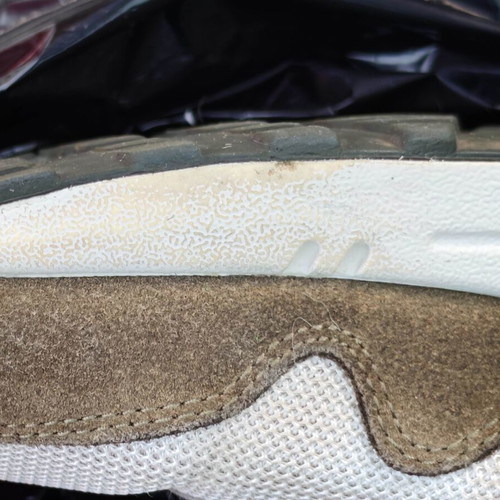 Nike Air Max 1 sneakers, size 41, olive color