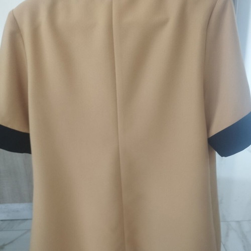 Vintage Camel Black Short Sleeve Blazer Like New M/L