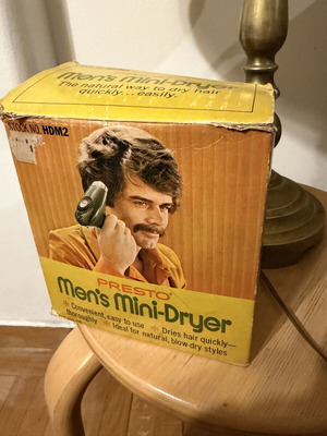 Vintage Hair Dryer new
