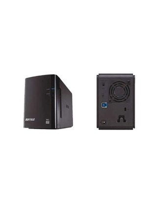 Buffalo DAS enclosure for 2 x 3.5 HDD RAID0, RAID1 USB 3.0 used