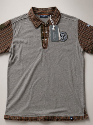 Alouette T-shirt 16y new with tags, grey and beige