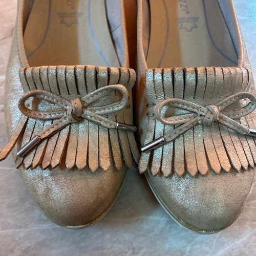 Marco Tozzi women's ballerina shoes like new, suede, size 40