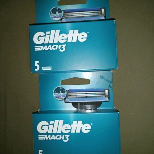 Gillette Mach 3 new, 2 pieces