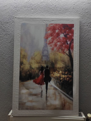 Canvas painting used 90x60