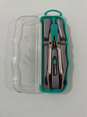 Geometric protractor like new, unused