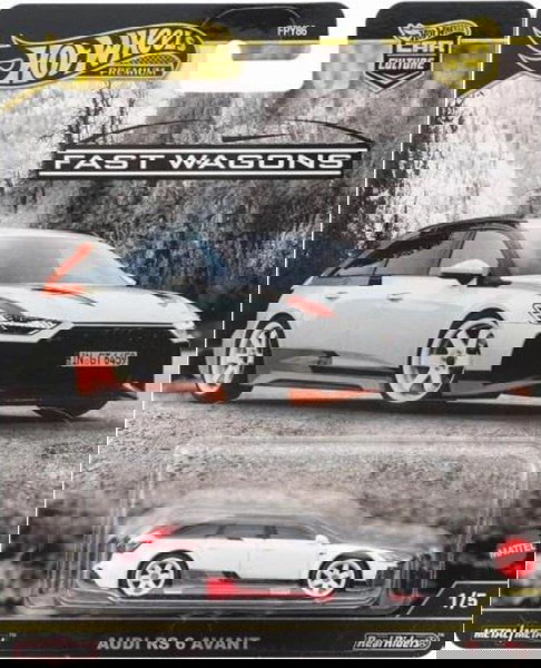 Mattel Hot Wheels Premium Car Culture: Fast Wagons - Audi RS 6 Avant