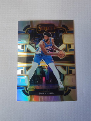 Joel Embiid Panini-Select Basketball Card 2023-24 Concourse Silver Prizm new