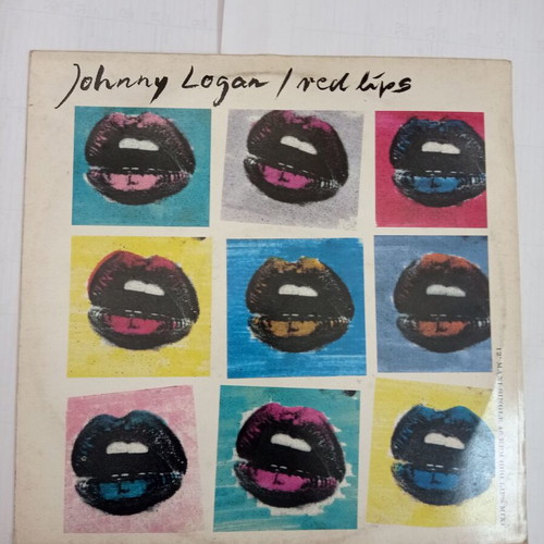 Johnny Logan Red Lips vinyl record new, pop