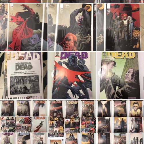 Walking Dead set of 78 new comics with rare variants and specials