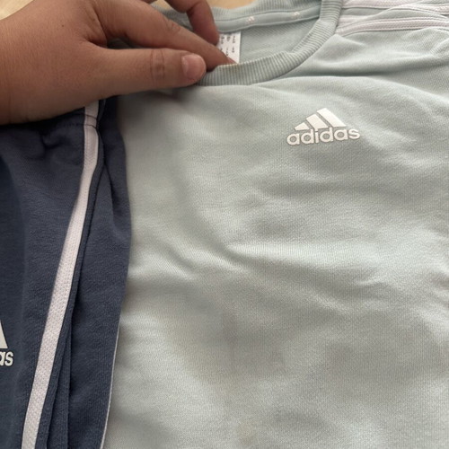 Adidas kids' sportswear set, size 2-3 years, blue