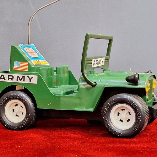 Army Jeep toy by LYRA with box