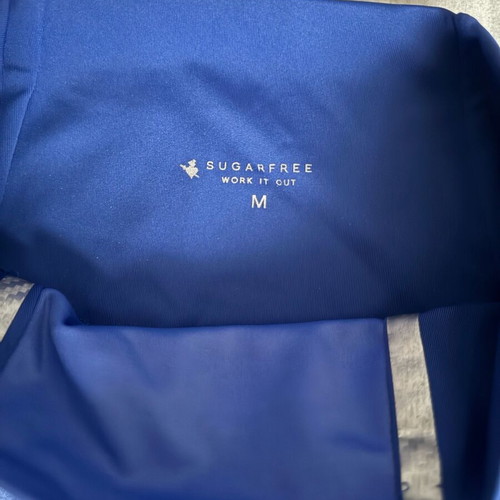 SugarFree short leggings like new, blue