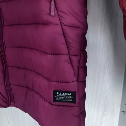 Spring jacket Pull & Bear burgundy new, size M
