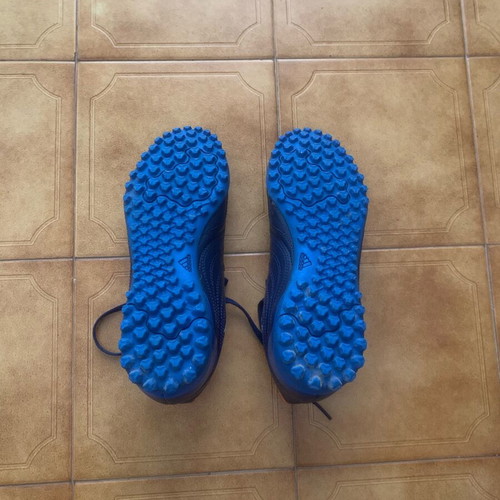 Adidas football shoes like new, unisex, size 38, blue orange