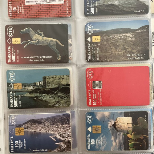 Phone cards used, pack of 310