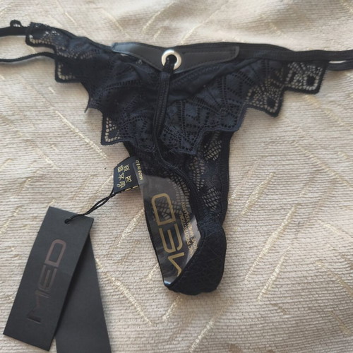 Med lingerie new, black, size M