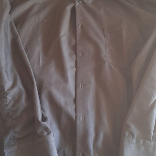 Abysse black dress shirt like new, size L