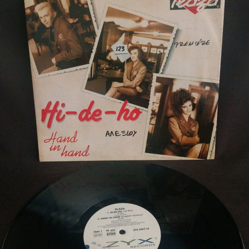 Plaza Hi-de-ho vinyl record used, electronic music