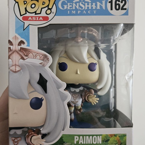 Paimon #162 Funko Pop used with box damage