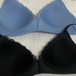 Hunkemoller bra set blue and black like new