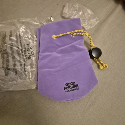 Viktor&Rolf pochette purple velvet pouch new