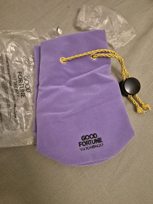 Viktor&Rolf pochette purple velvet pouch new