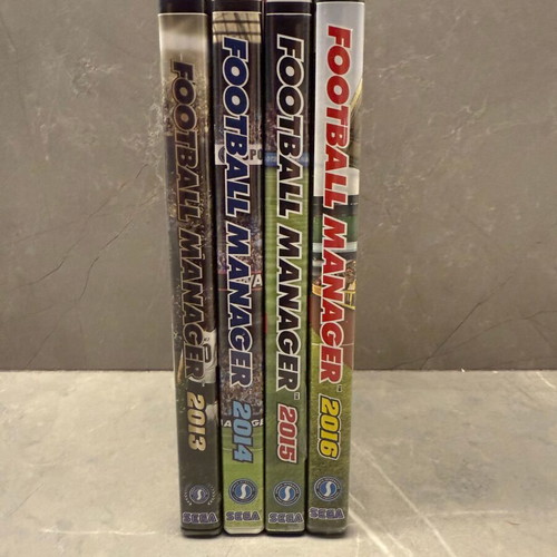 Football Manager collection 2013-2016 for PC like new
