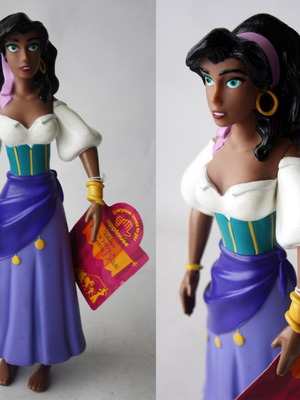Esmeralda doll from Hunchback of Notre Dame 1995, new, 25cm Applause