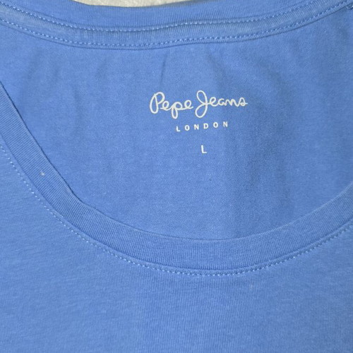 Pepe Jeans T-shirt like new, blue, size L
