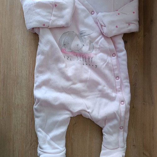 Baby sleep sack romper for girl 3-6 months like new