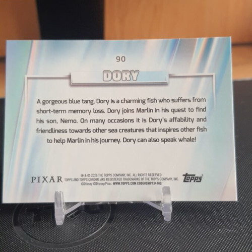 Topps Chrome Disney 2026 Dory Base card