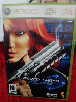 Perfect Dark Zero Xbox 360 like new with booklet