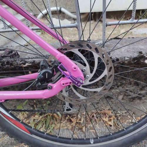 Sprint 29" mountain bike with disc brakes and front suspension