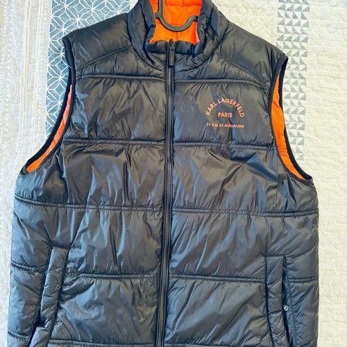 Karl lagerfeld vest double face