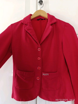 Women's blazer used medium red, size S