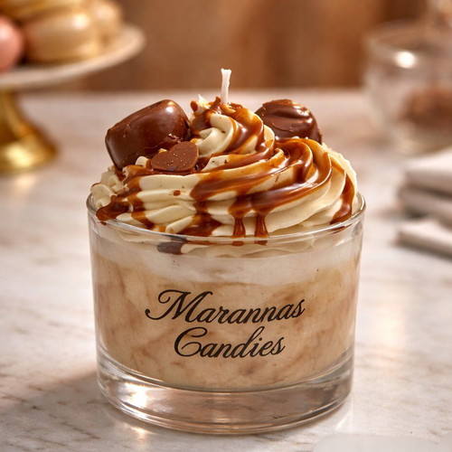 Soy wax scented candle Butter Caramel new