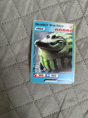 Brain Rot card like new, ideal for children