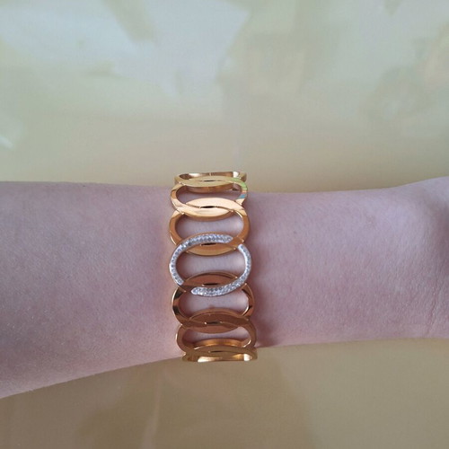 Silver and gold bracelets new, pack