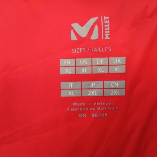 Millet Power 700 jacket like new, black, size XL