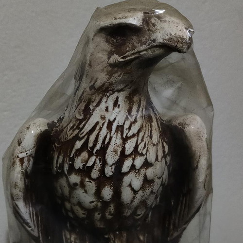 Decorative Eagle Figurine from Albania ceramic, like new