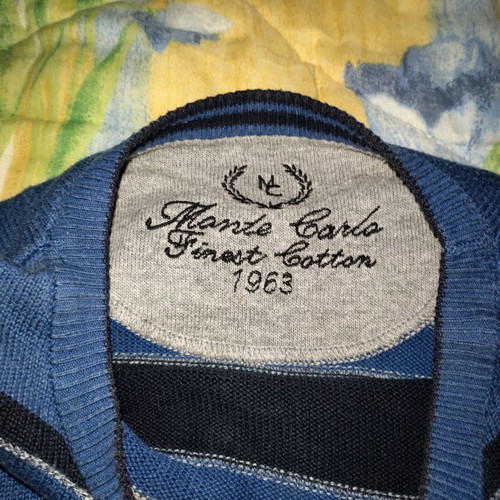 Monte Carlo sweater used, size XL, blue