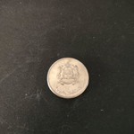 1/2 Moroccan dirham coin like new