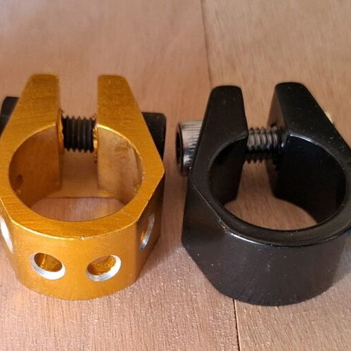 Saddle clamps new
