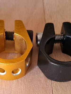 Saddle clamps new