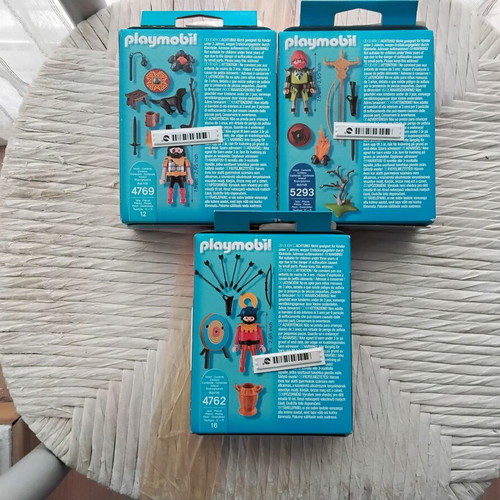 Playmobil 4762 4769 5293 collectible new sealed