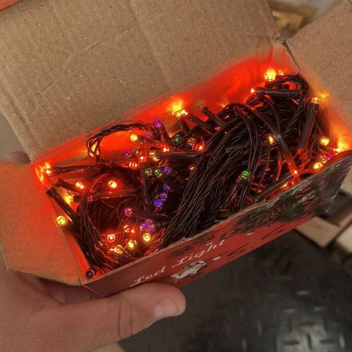 Led lights 200 pcs 16m multicolor string new