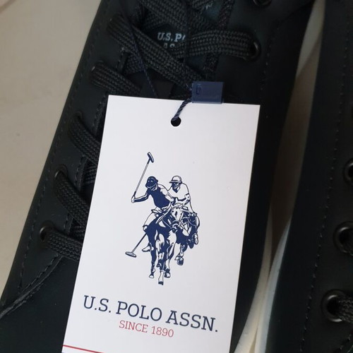U.S. Polo Assn. sneakers black and white size 42