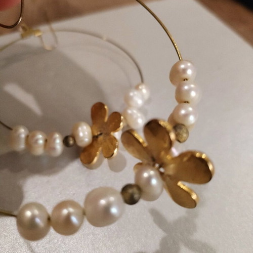 Impressive earrings like new